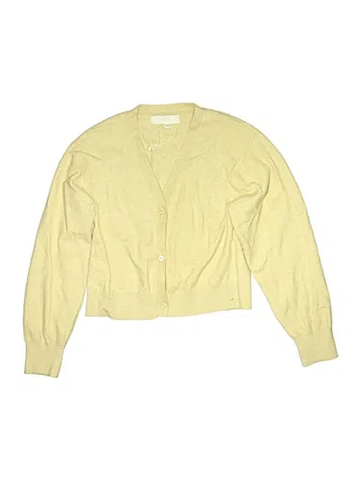 Pre-owned Zara Kids' Cardigan Sweater In Yellow