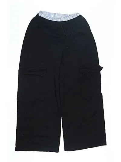 Pre-owned Zara Kids' Cargo Pants In Black