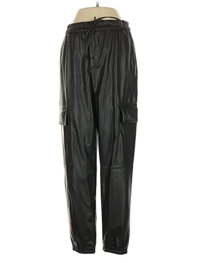 Pre-owned Zara Cargo Pants In Black