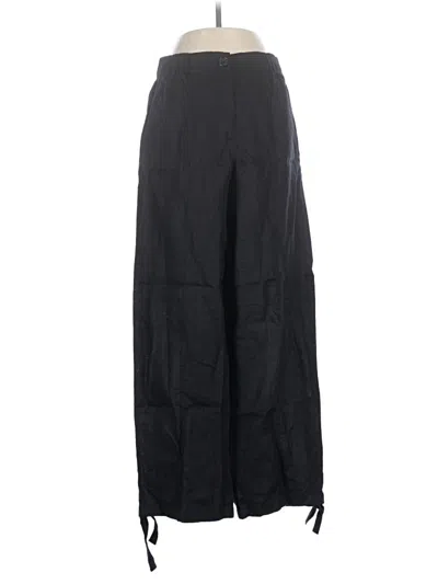 Pre-owned Zara Cargo Pants In Black