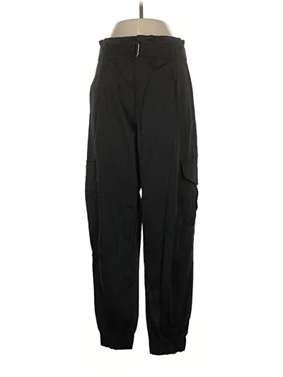 Pre-owned Zara Cargo Pants In Black