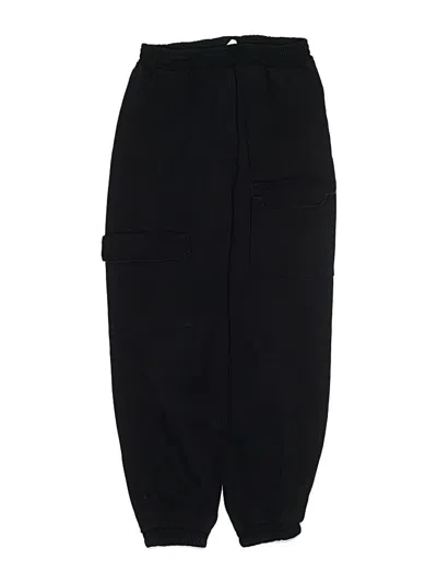 Pre-owned Zara Kids' Cargo Pants In Black