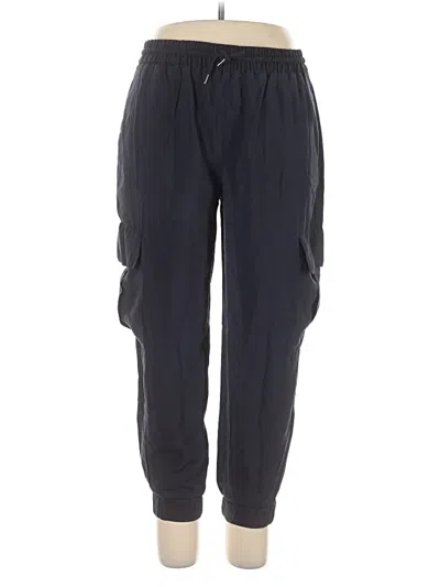 Pre-owned Zara Cargo Pants In Blue