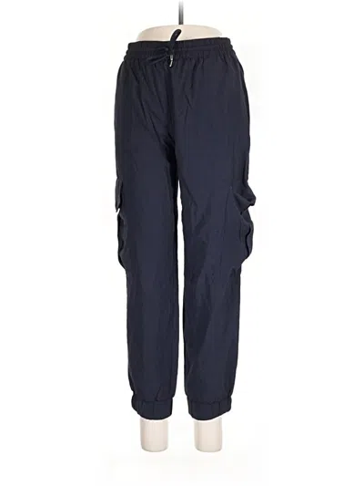 Pre-owned Zara Cargo Pants In Blue