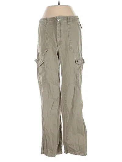 Pre-owned Zara Cargo Pants In Brown