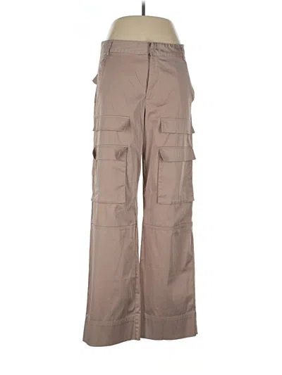 Pre-owned Zara Cargo Pants In Brown