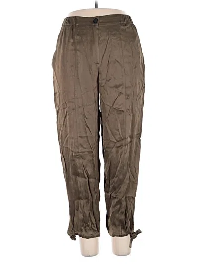 Pre-owned Zara Cargo Pants In Brown