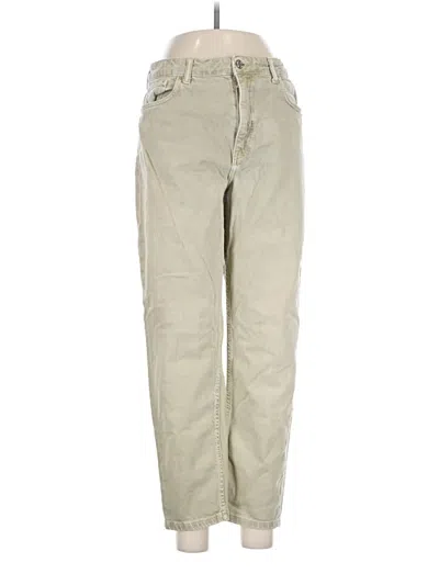 Pre-owned Zara Cargo Pants In Brown