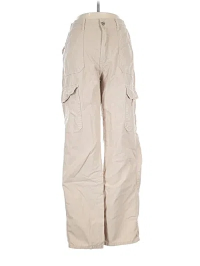Pre-owned Zara Cargo Pants In Brown