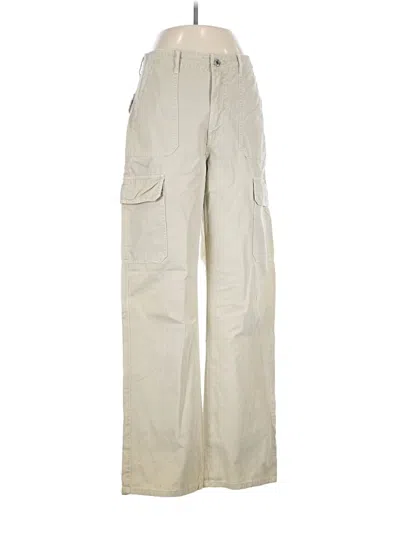 Pre-owned Zara Cargo Pants In Brown