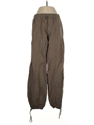 Pre-owned Zara Cargo Pants In Brown