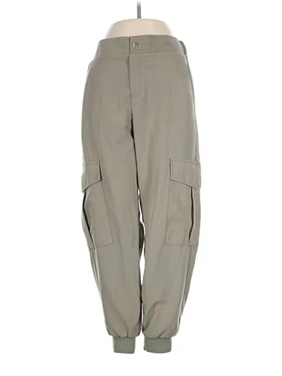 Pre-owned Zara Cargo Pants In Gray