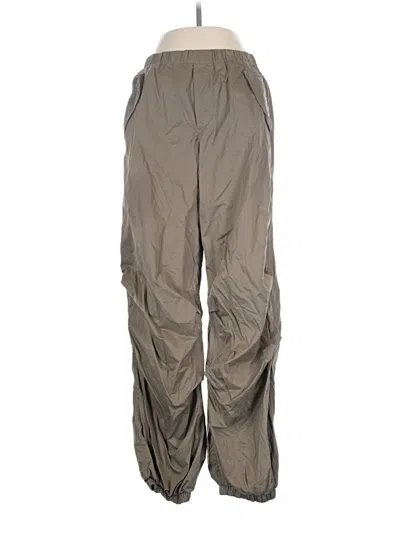 Pre-owned Zara Cargo Pants In Gray