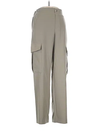 Pre-owned Zara Cargo Pants In Gray