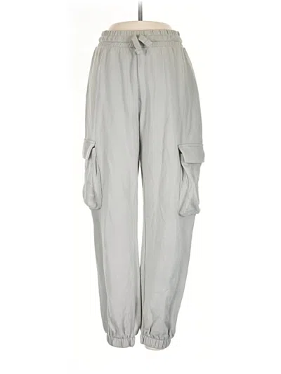 Pre-owned Zara Cargo Pants In Gray