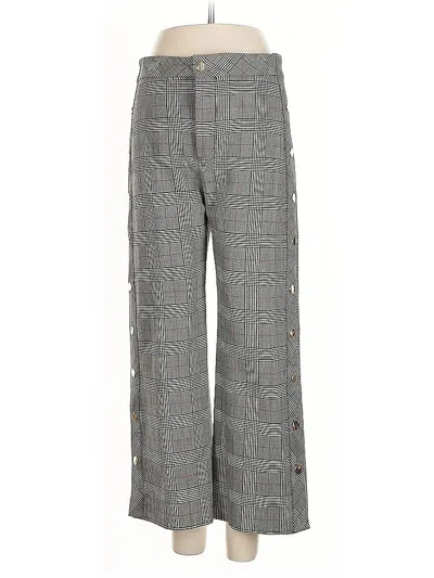 Pre-owned Zara Cargo Pants In Gray