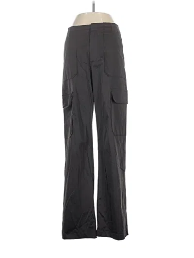 Pre-owned Zara Cargo Pants In Gray