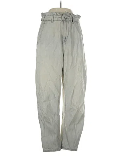 Pre-owned Zara Cargo Pants In Gray