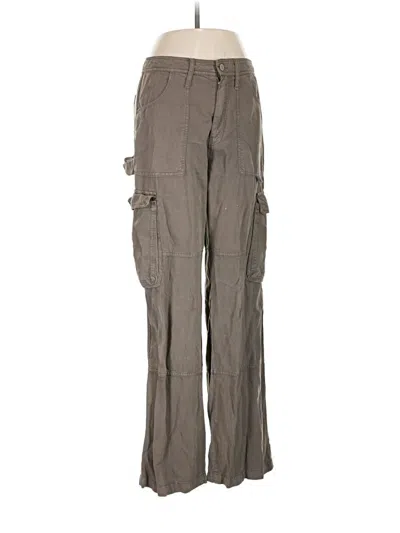 Pre-owned Zara Cargo Pants In Gray