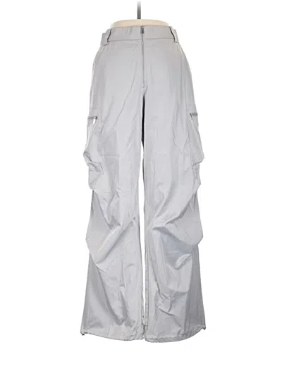 Pre-owned Zara Cargo Pants In Gray