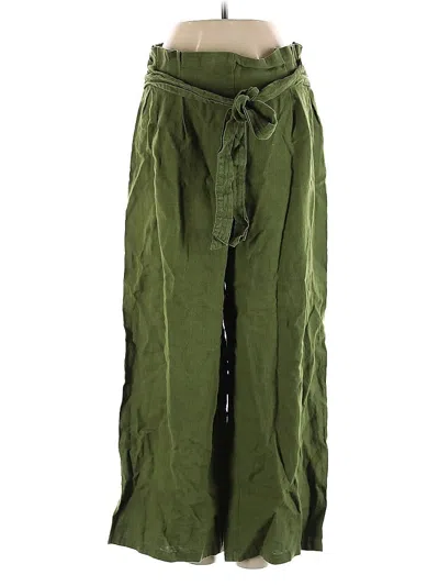 Pre-owned Zara Cargo Pants In Green
