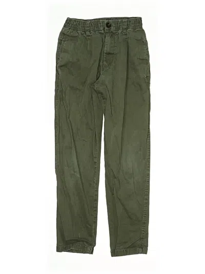 Pre-owned Zara Kids' Cargo Pants In Green