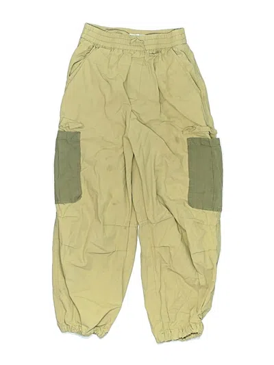 Pre-owned Zara Kids' Cargo Pants In Green