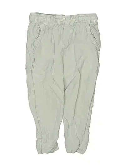 Pre-owned Zara Kids' Cargo Pants In Green