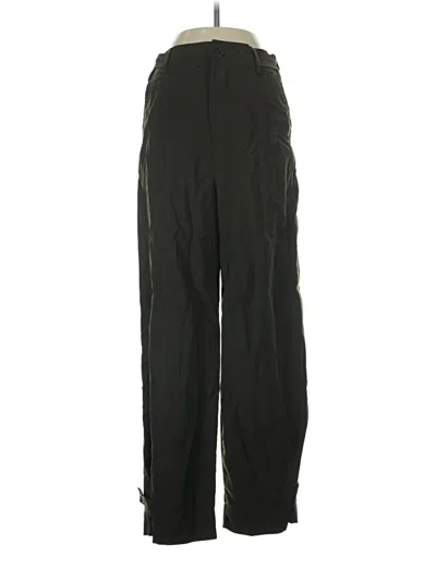 Pre-owned Zara Cargo Pants In Green
