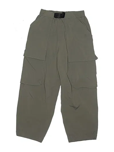 Pre-owned Zara Kids' Cargo Pants In Green