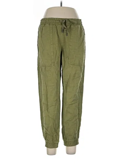 Pre-owned Zara Cargo Pants In Green