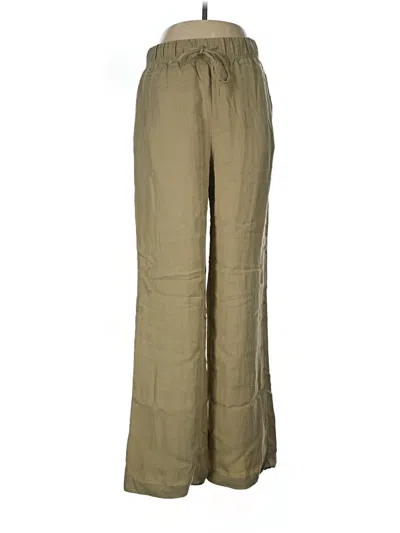 Pre-owned Zara Cargo Pants In Green