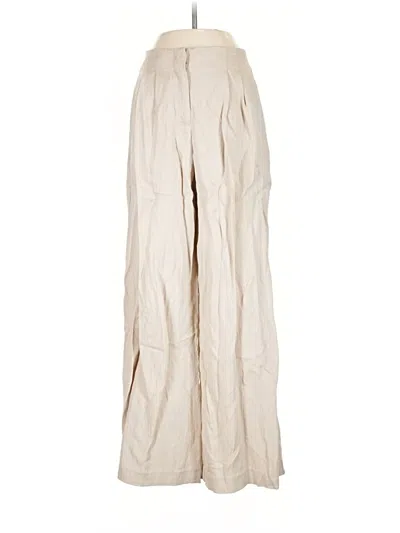 Pre-owned Zara Cargo Pants In Ivory