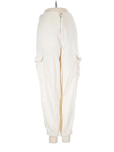 Pre-owned Zara Cargo Pants In Ivory