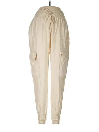 Pre-owned Zara Cargo Pants In Ivory