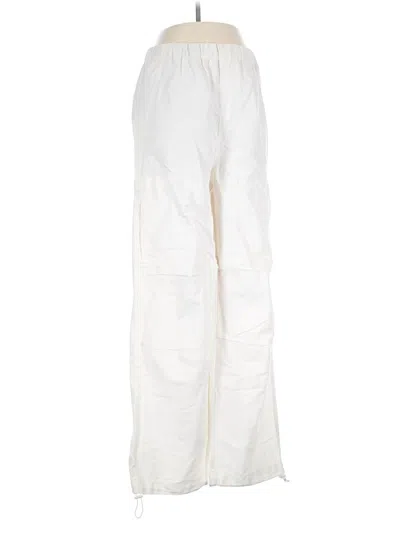 Pre-owned Zara Cargo Pants In Ivory
