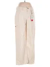 Zara Cargo Pants In Ivory