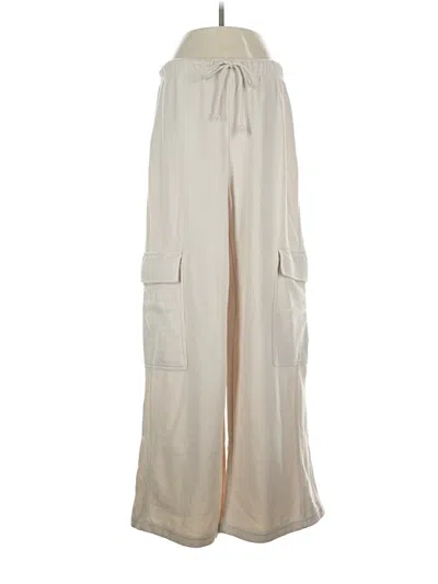 Pre-owned Zara Cargo Pants In Ivory