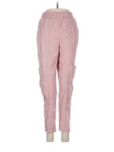 Pre-owned Zara Cargo Pants In Pink