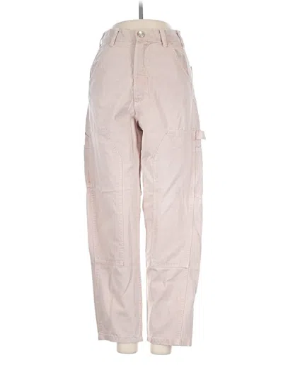 Pre-owned Zara Cargo Pants In Pink
