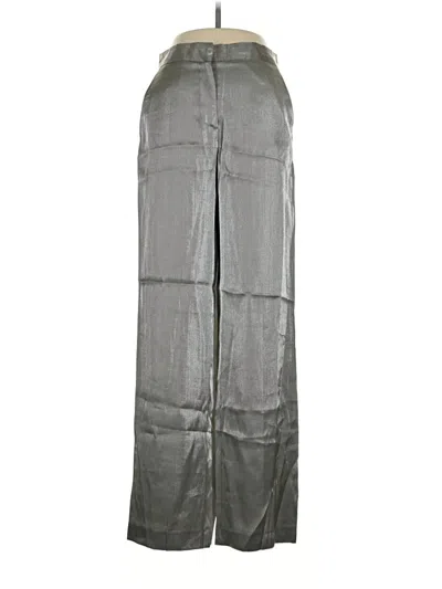 Pre-owned Zara Cargo Pants In Silver