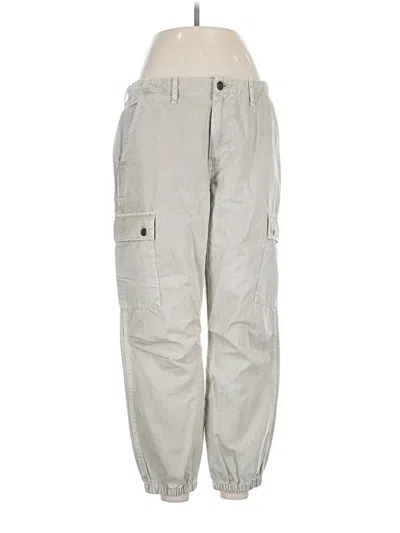 Pre-owned Zara Cargo Pants In Silver