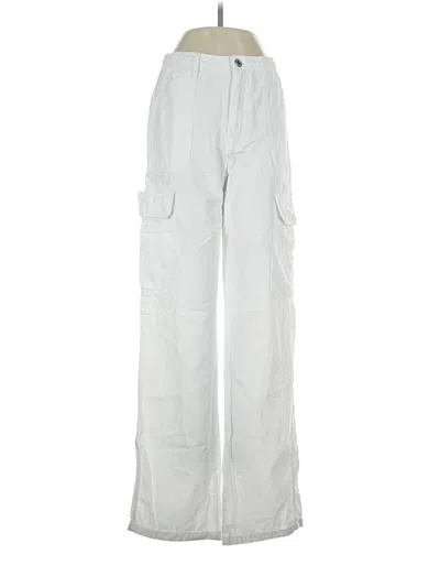Pre-owned Zara Cargo Pants In Silver