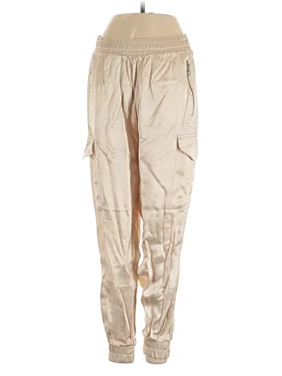 Pre-owned Zara Cargo Pants In Tan