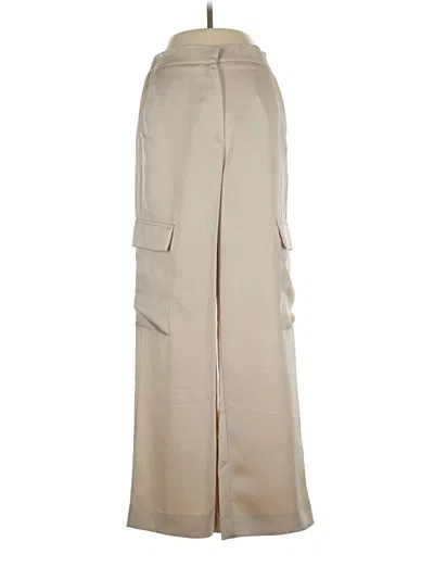 Pre-owned Zara Cargo Pants In Tan