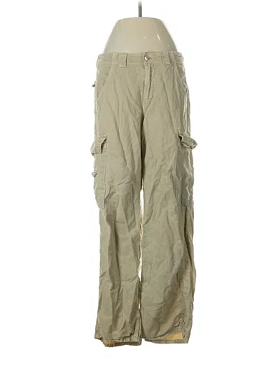 Pre-owned Zara Cargo Pants In Tan