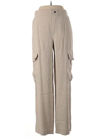 Pre-owned Zara Cargo Pants In Tan