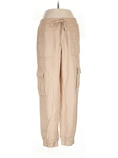 Pre-owned Zara Cargo Pants In Tan