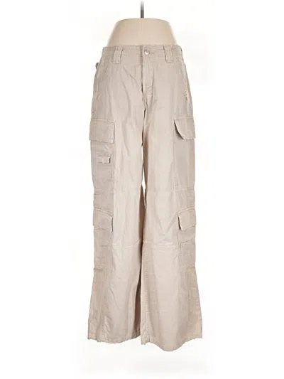 Zara Cargo Pants In Tan