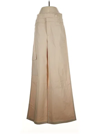 Pre-owned Zara Cargo Pants In Tan